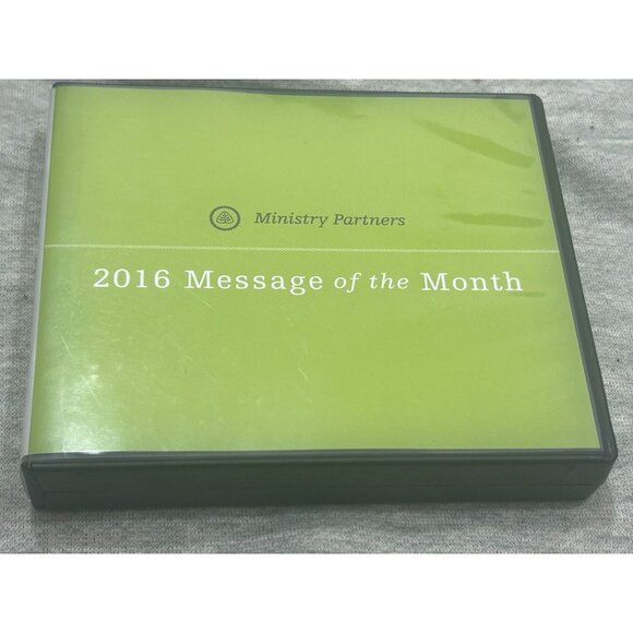 Ministry Partners Message Of The Month 2016 Audio Disc - Picture 1 of 6